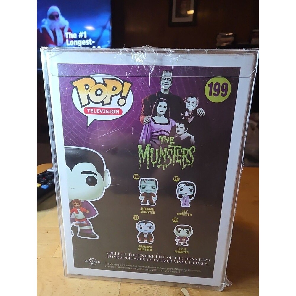 Butch Patrick Signed Eddie Funko POP The Munsters Autograph - Picture 3 of 6
